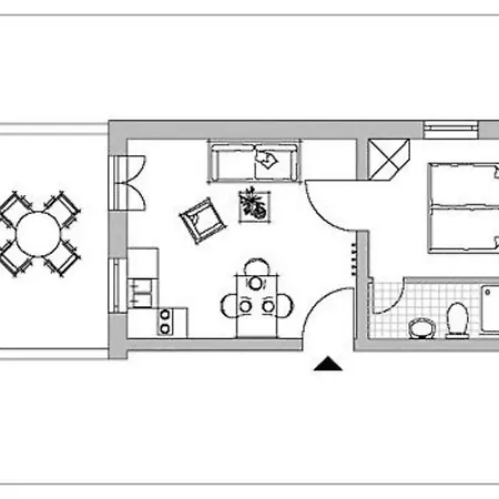 Apartamento 4 Windgeflüster Rostock